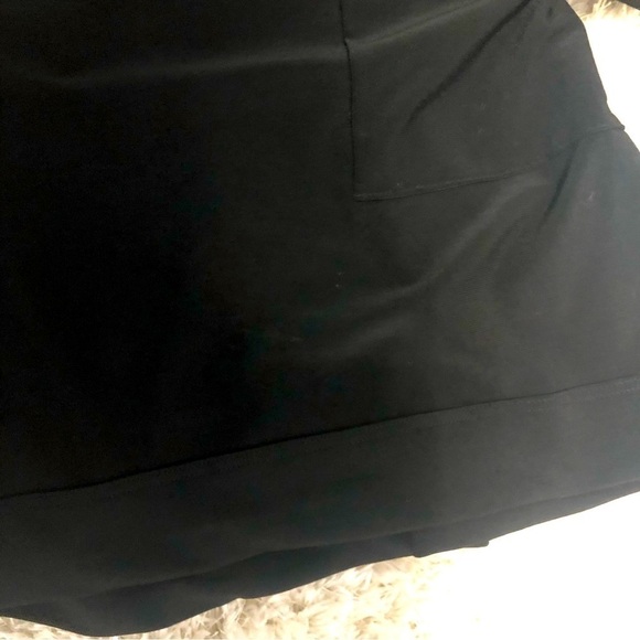 WHBM black strapless romper with attached tie belt XS - Picture 3 of 13